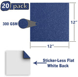 20 Pack - Blue 12x12